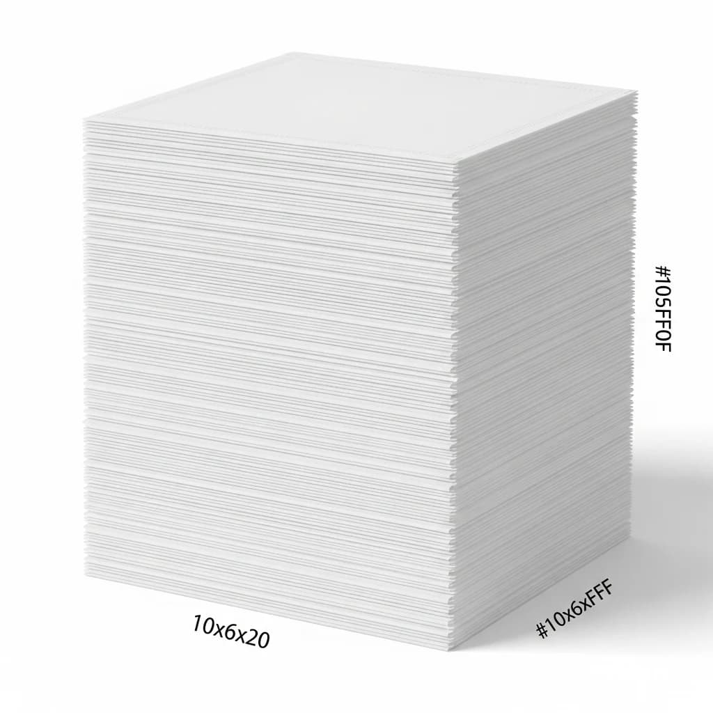 Medium White Non-woven Reusable Bags (10x6x20) | 500 Count