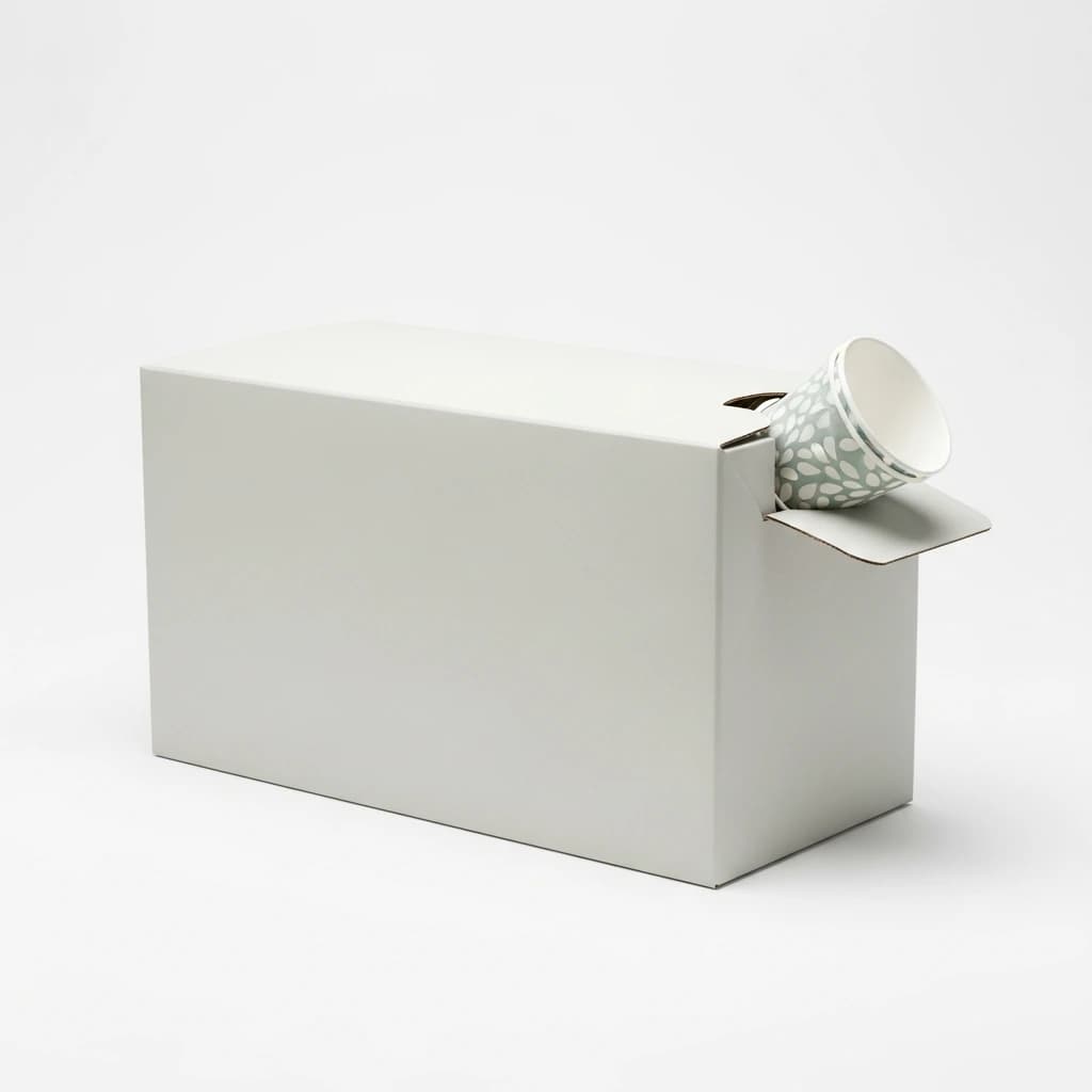 8oz Single Wall Printed Hot Paper Cups | Premium Bulk Pack of 1000