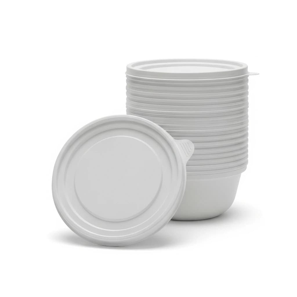 38oz Recyclable Round Soup Bowl with Lid | 150 Set