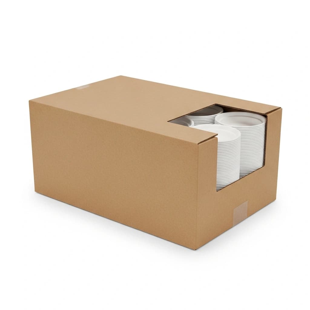 8oz Eco-Friendly Sugarcane Bagasse Bowls | Bulk Pack of 1000