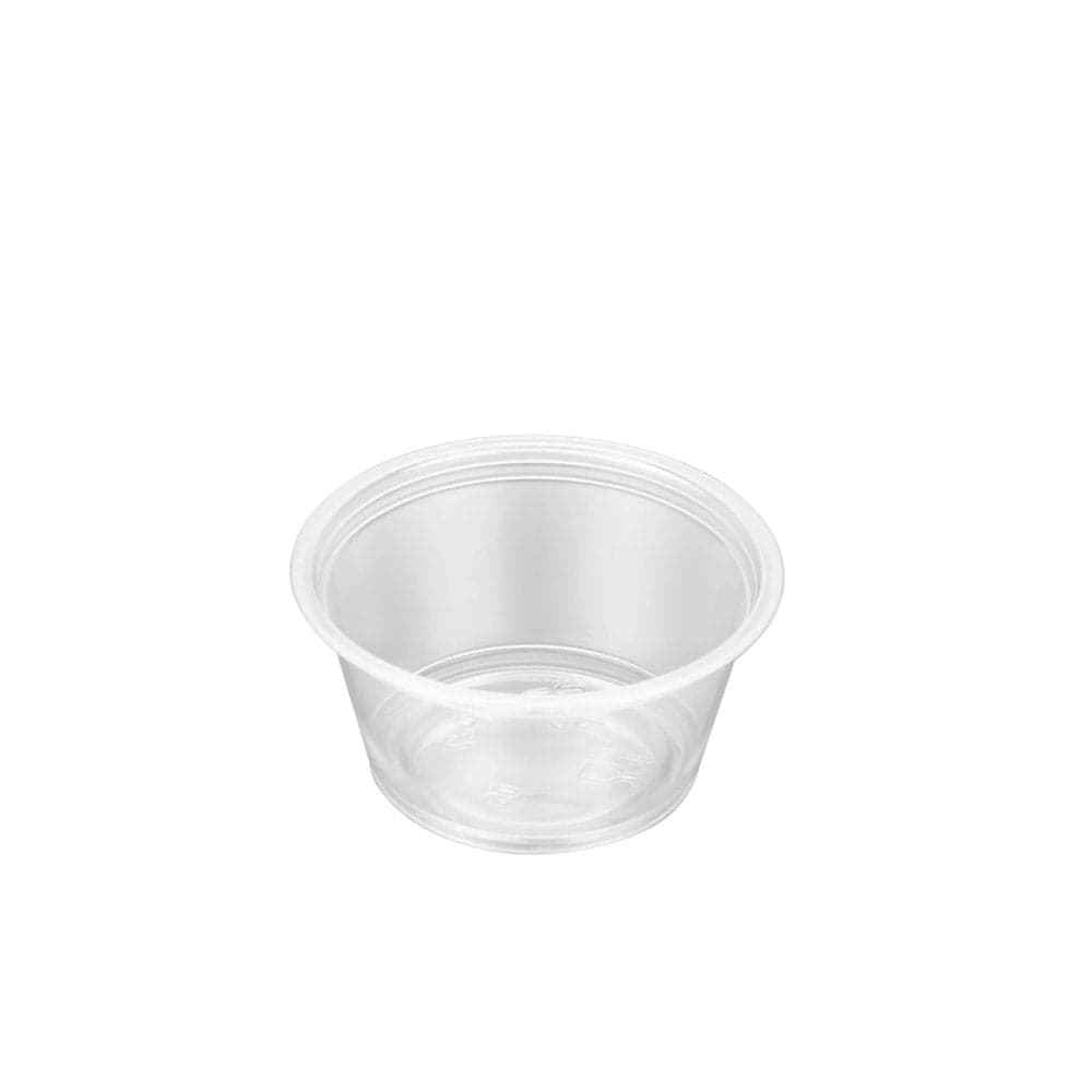 2oz Clear PET Portion Cups (Cups Only) | Bulk Case of 2500