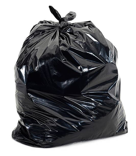 26x36 Regular Black Garbage Bags | Bulk Pack of 250