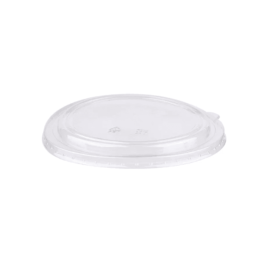 150mm Clear PET Lids for 16oz Kraft Salad Bowls | 360 Count