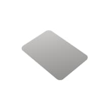 4" x 5" Aluminum Lids for Foil Containers | 1000 Count