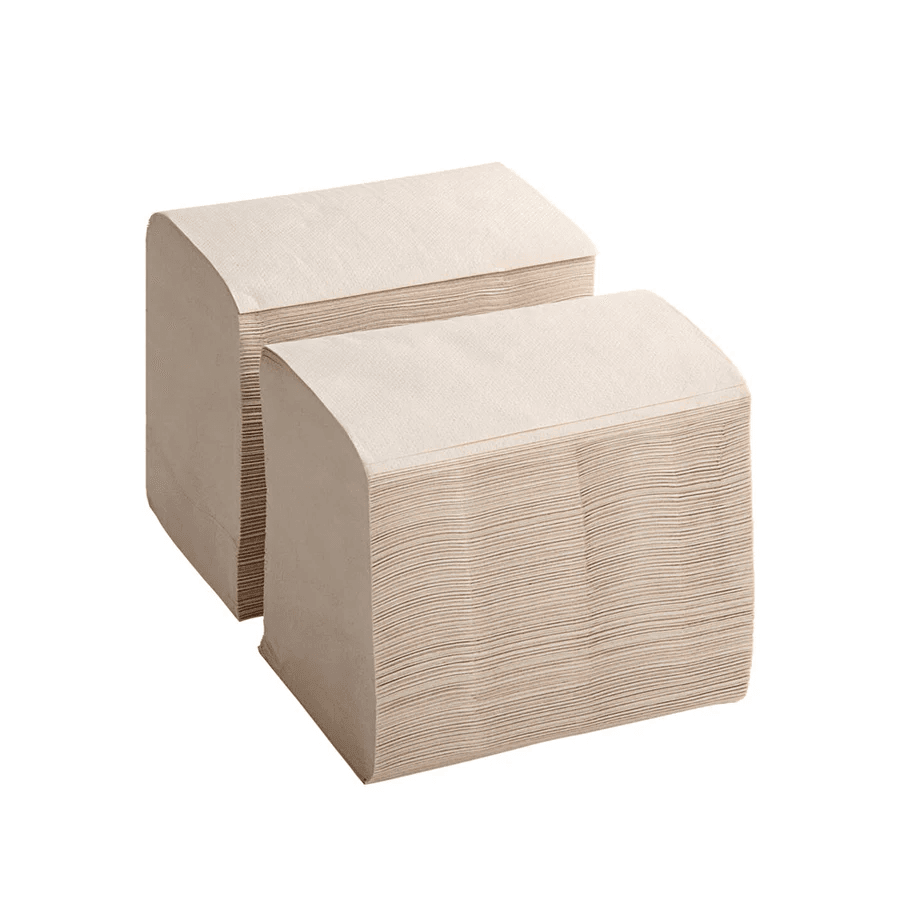2-Ply Interfold Kraft Napkins | Sustainable Bulk Pack | 6000 Pieces