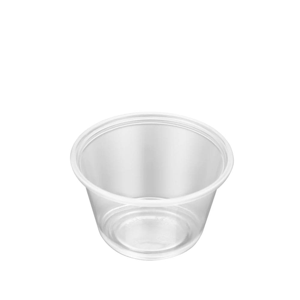 4oz Clear Plastic Portion Cup (Cup Only) | Pack of 2500