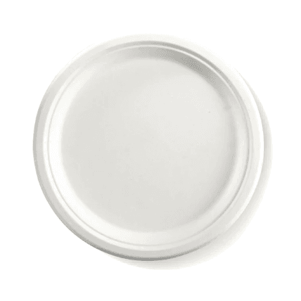 7-Inch Eco-Friendly Round Paper Plates | Bulk Pack of 500