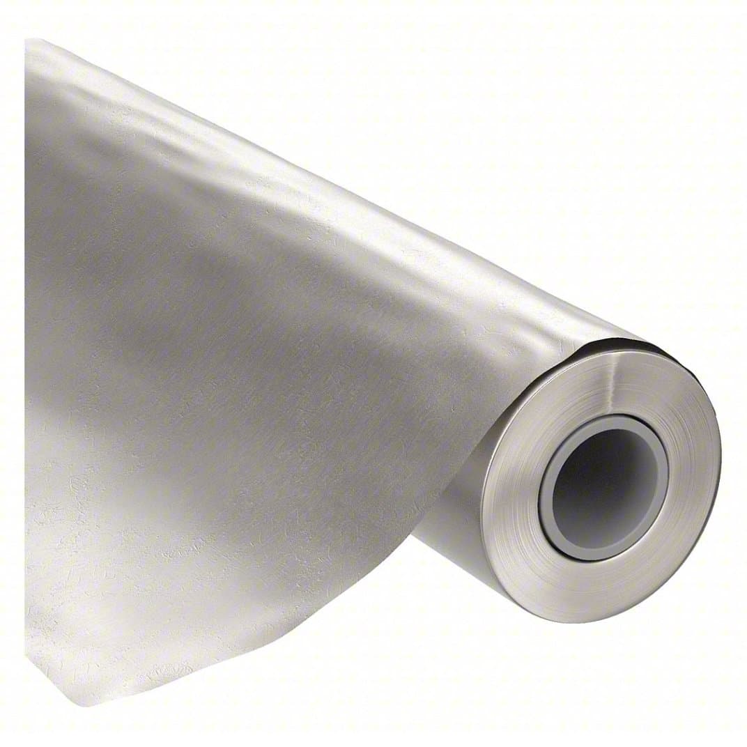 18" x 500ft Heavy-Duty Aluminium Foil Roll | 1 Roll - Image 1