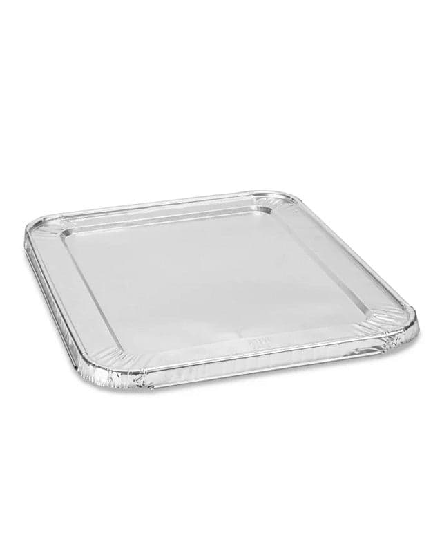 Half Size Foil Container Lids for Steam Table Pans | 100 Count