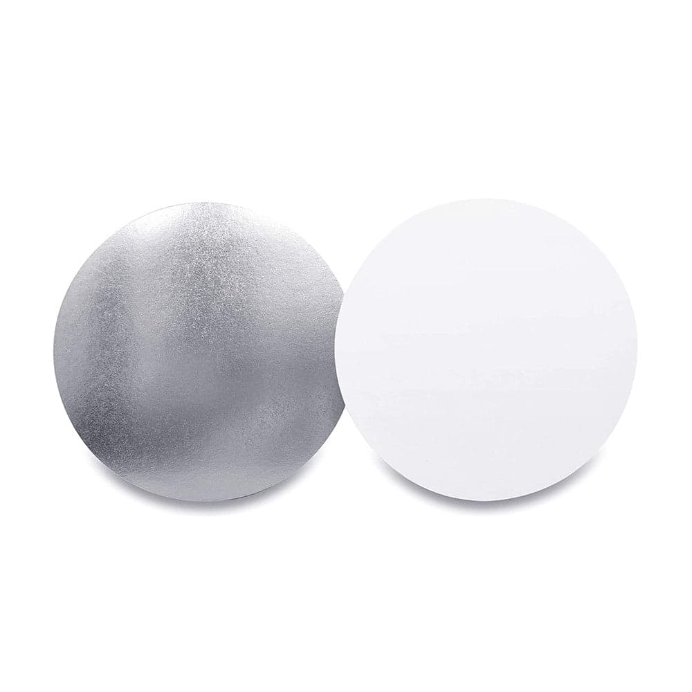 9" Heavy Duty Foil Paper Lids for Round Containers | 500 Count