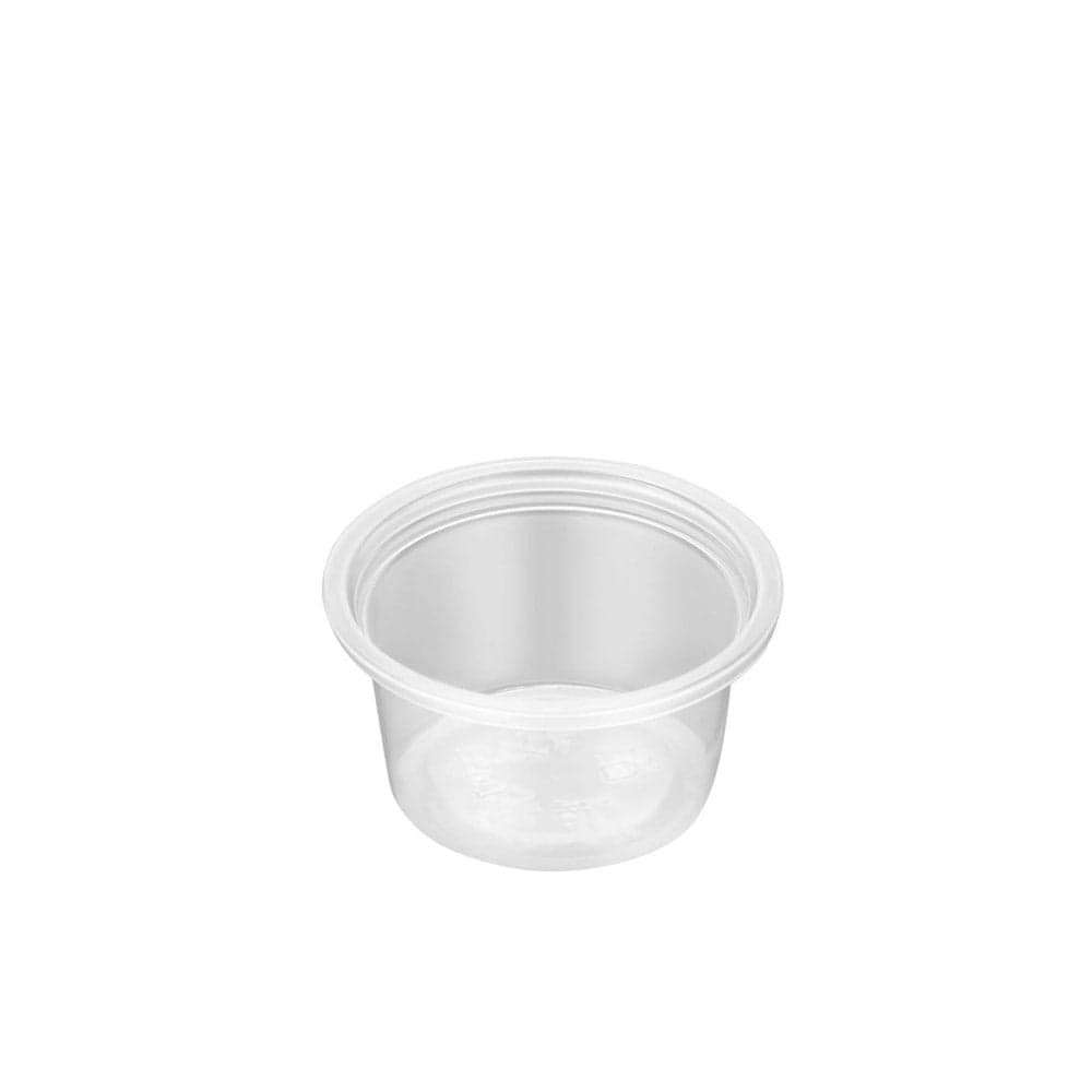 0.75oz Clear PET Portion Cups | Bulk Case of 2500