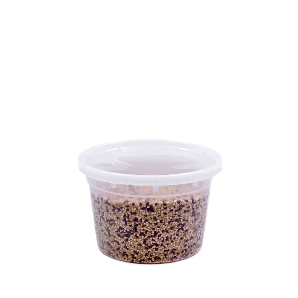 16oz Clear Deli Soup Container with Airtight Lid | Pack of 240 - Image 3