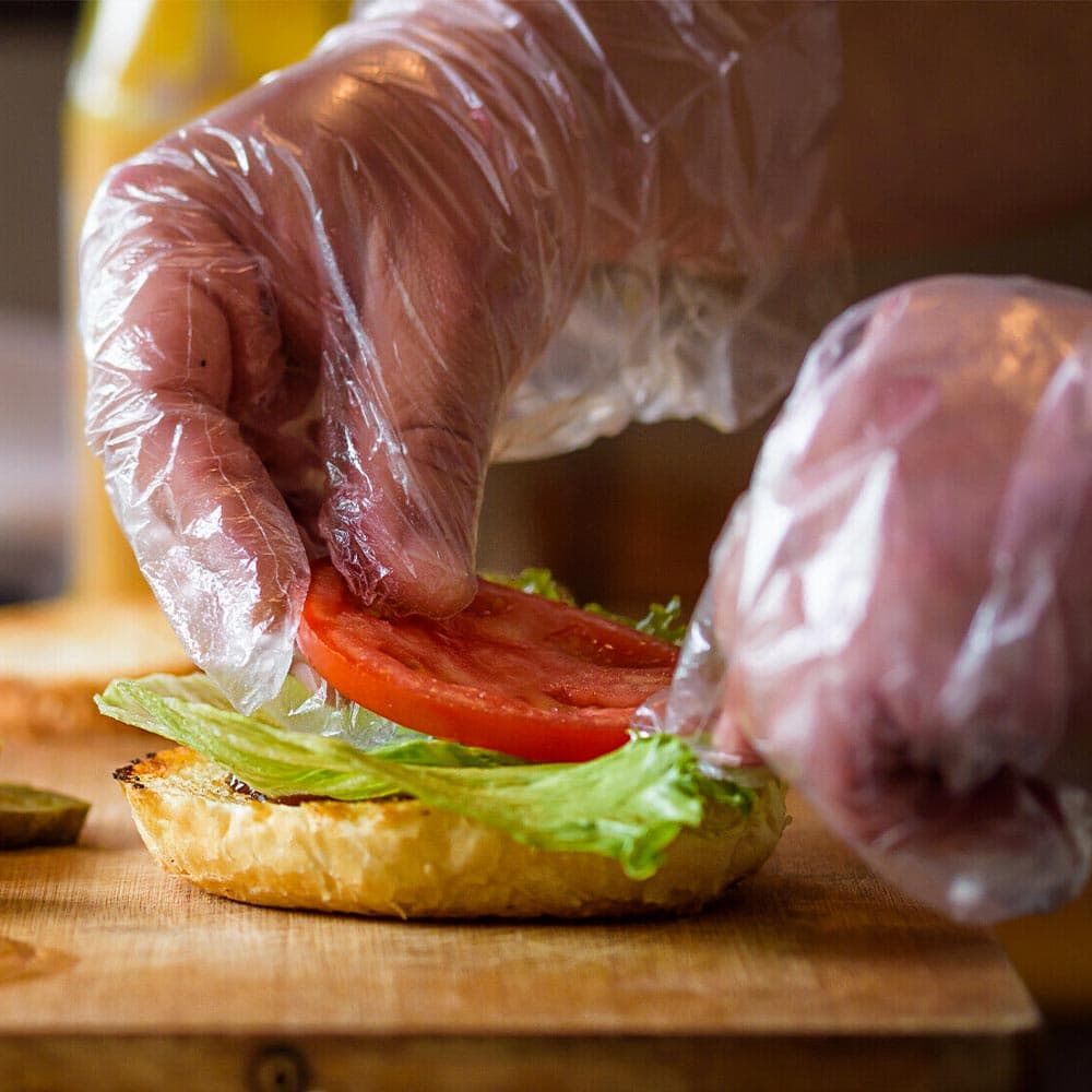 Hy Five HDPE Poly Gloves - Bulk Pack of 10,000 - Image 2