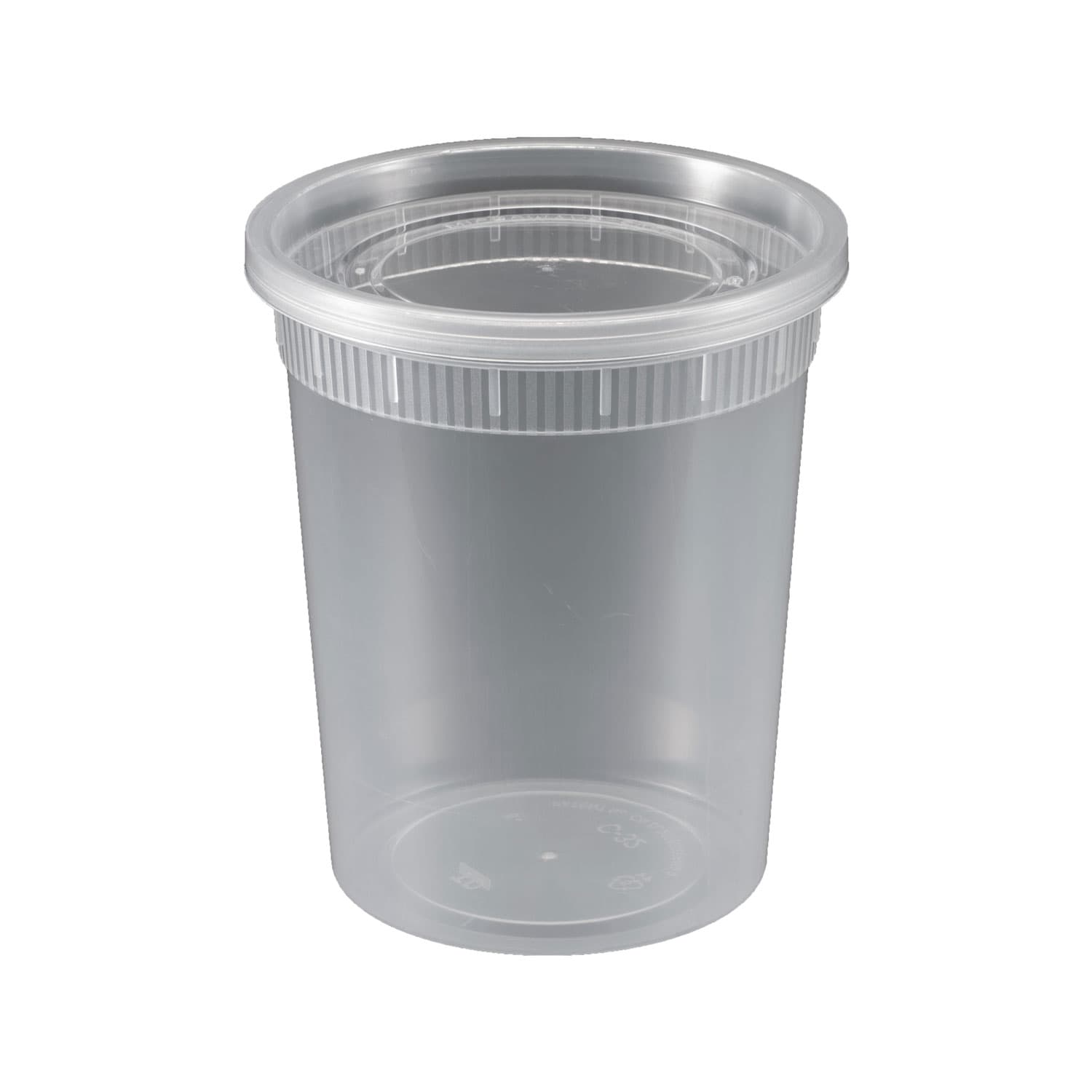 32oz Clear Deli Soup Container with Lid | Pack of 240