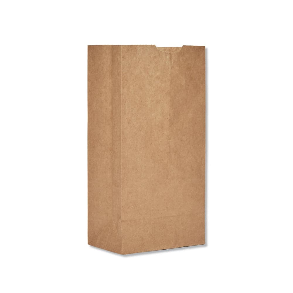 10lb Heavy-Duty Kraft Paper Lunch Bags (6.25" x 4" x 13.75") | 500 Pack