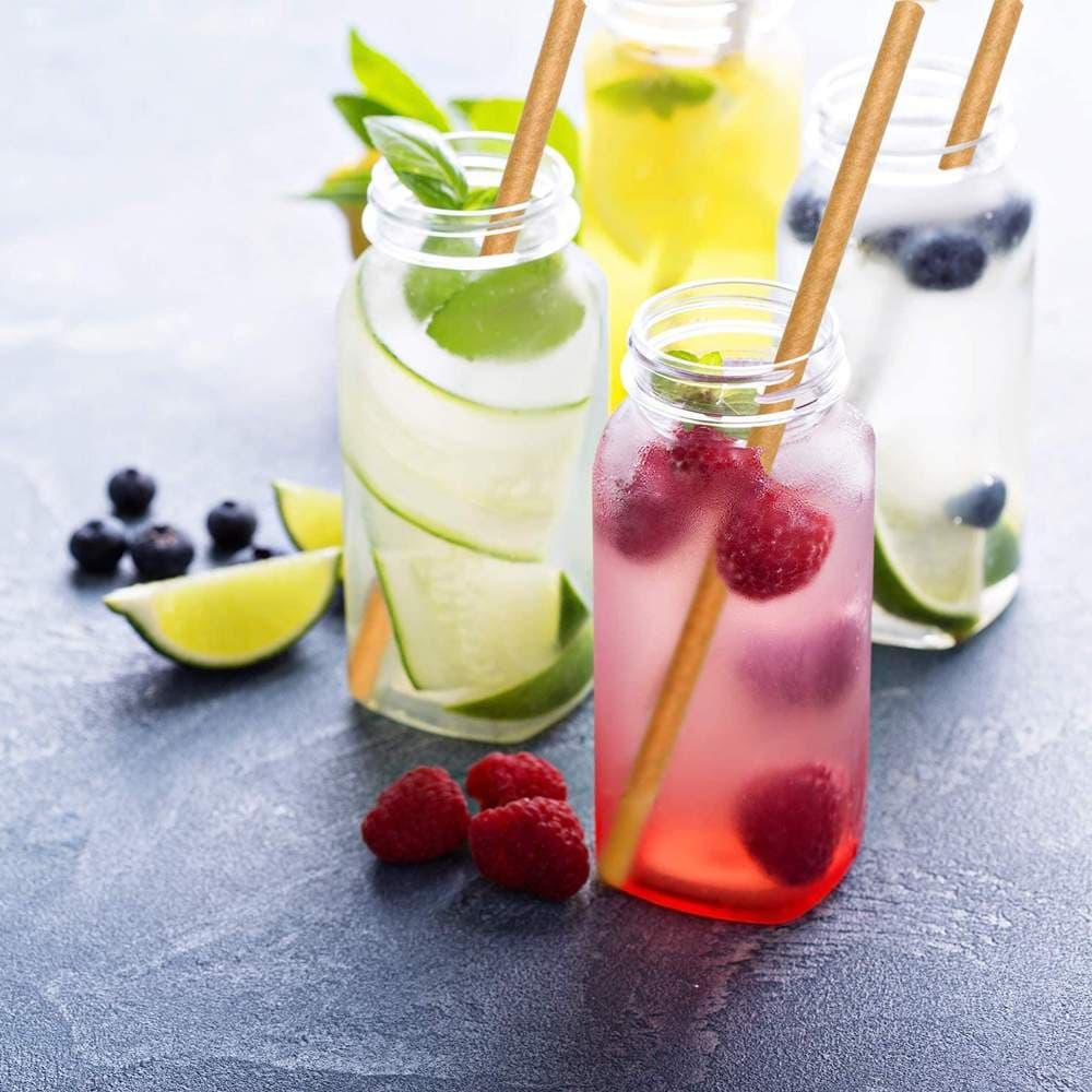 6x220mm Individually Wrapped Kraft Paper Straws | Pack of 5,000 - Image 4