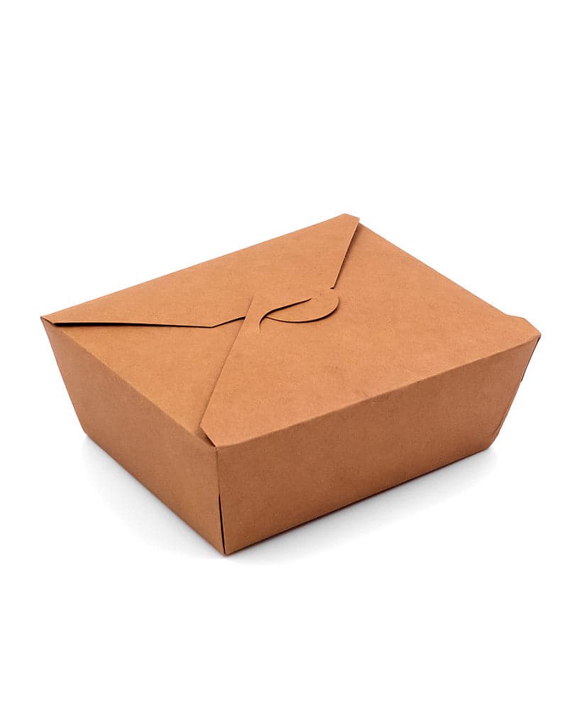 #3 Kraft Take-Out Box (69oz) 7.75x5.5x2″ | Eco-Friendly | 200 Pcs